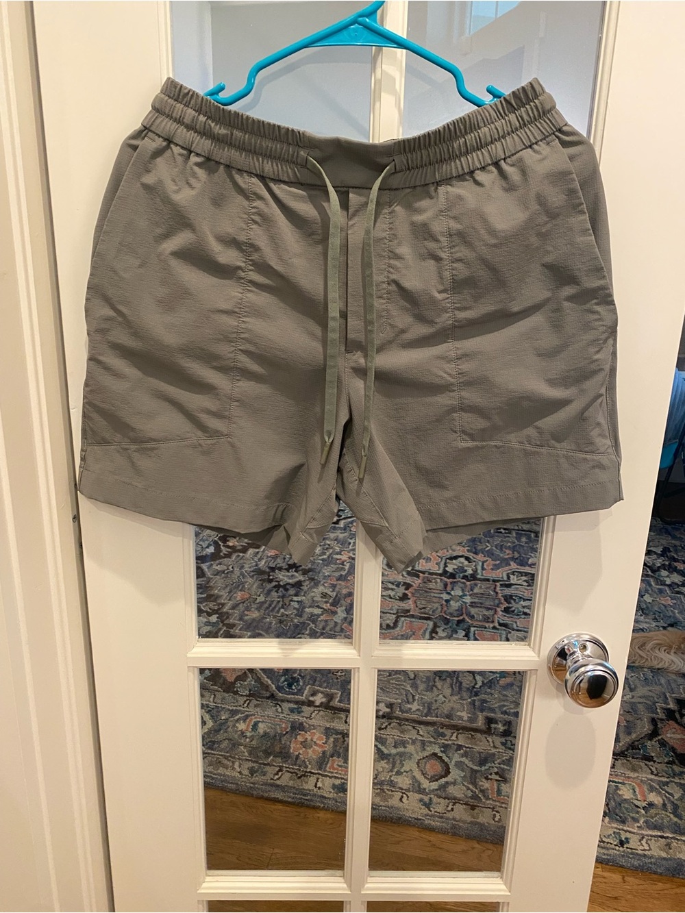 lululemon athletica Men's Olive Green Athletic Shorts
